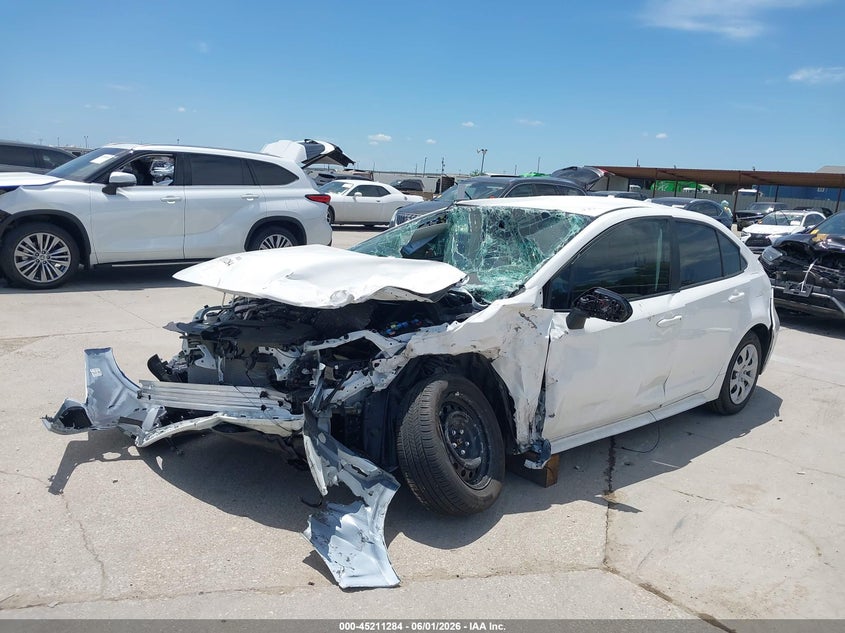 2026 TOYOTA COROLLA auction photo 2