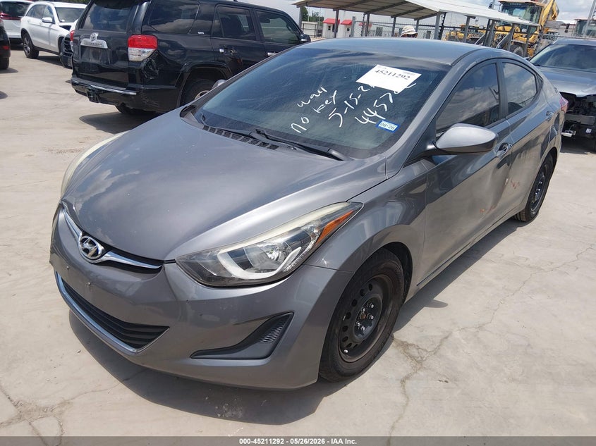 2014 Hyundai Elantra Se 5NPDH4AE8EH467527 photo 1