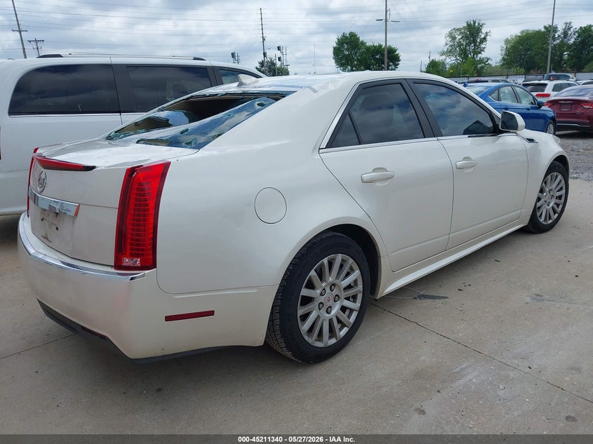1G6DF5E52C0109004 2012 Cadillac Cts 3.0 Cts Luxury white