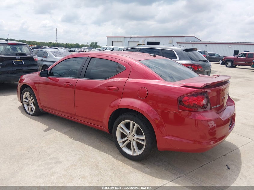 Vin: 1b3bd1fgxbn524416, lot: 45709144, dodge avenger mainstreet 20113
