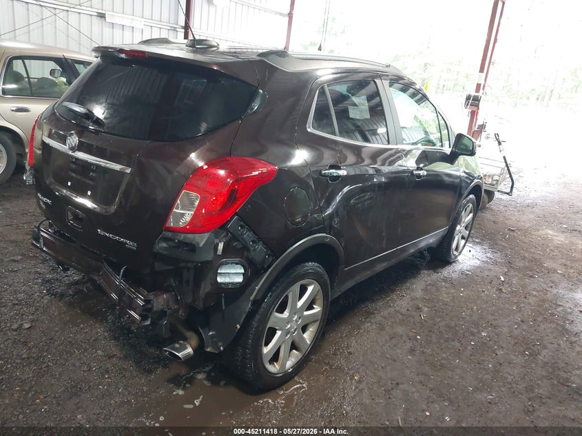 Vin: kl4cjhsb5fb230888, lot: 45709159, buick encore premium 20154