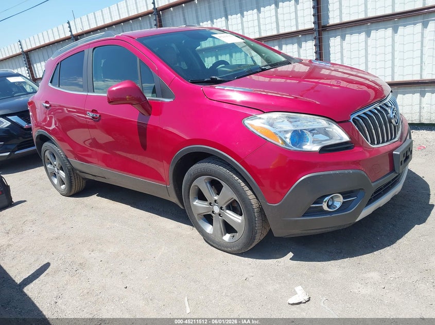 Vin: kl4cjbsb0db211711, lot: 45709253, buick encore convenience 20131