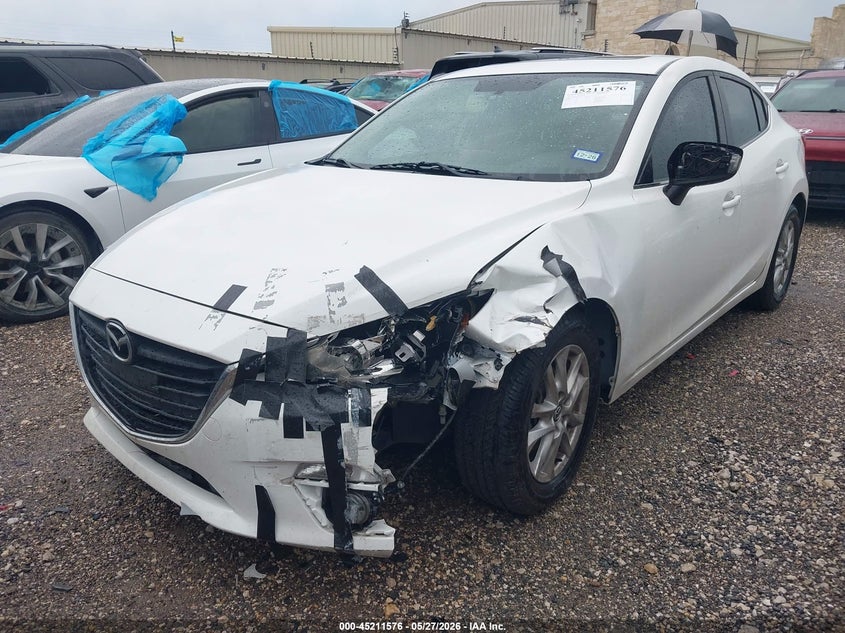 Vin: jm1bm1w79e1213344, lot: 45709317, mazda mazda3 i grand touring 20142