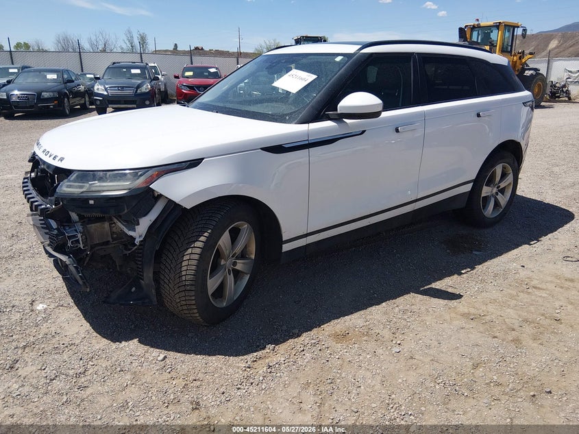 Vin: salyb2ex2ka781172, lot: 45709345, land rover range rover velar p250 s 20192