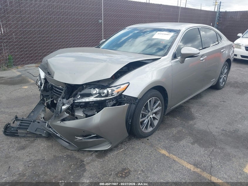 Vin: jthbw1gg0g2110625, lot: 45709348, lexus es 300h 20162