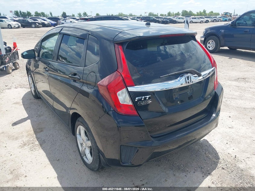 Vin: 3hggk5h81fm769470, lot: 45709387, honda fit ex/ex-l 20153