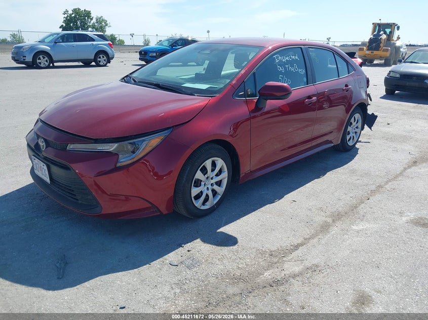 2026 Toyota Corolla Le 5YFB4MDE6TP426926 photo 1