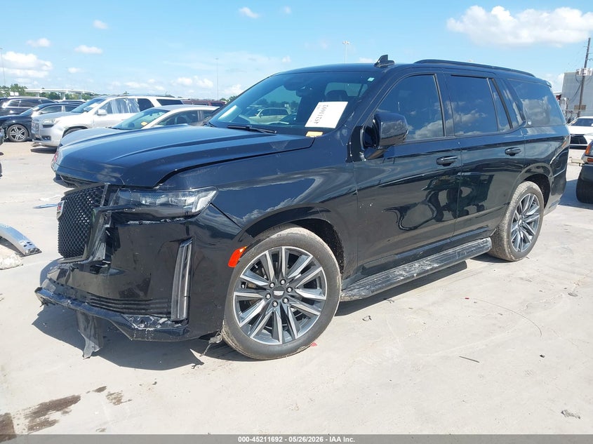 Vin: 1gys4gklxmr421572, lot: 45709433, cadillac escalade 4wd sport platinum 20212