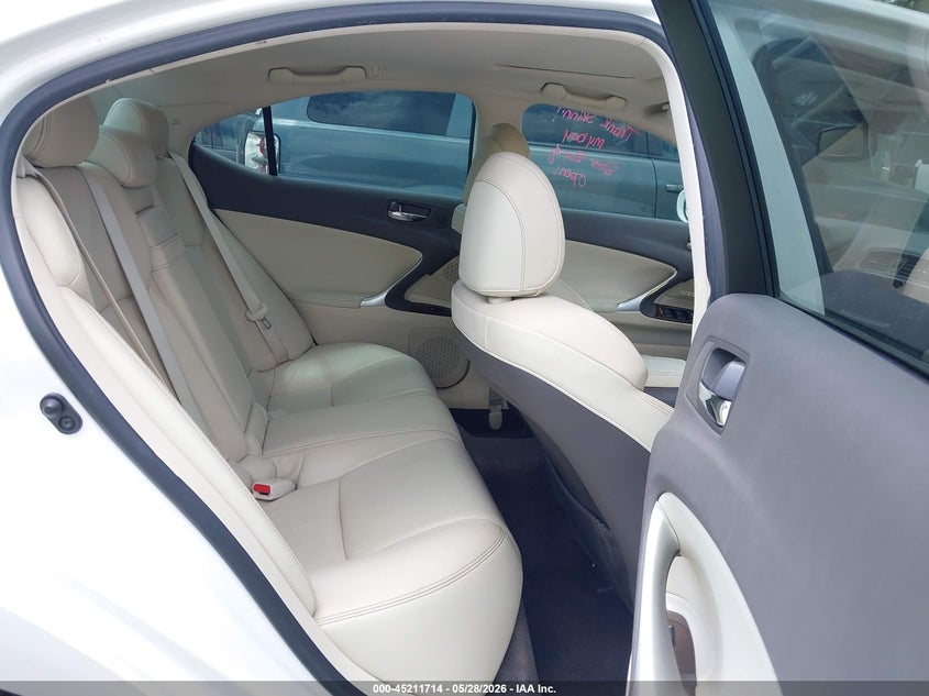 2011 Lexus Is 350 VIN: JTHCE5C29B5002018 Lot: 45211714