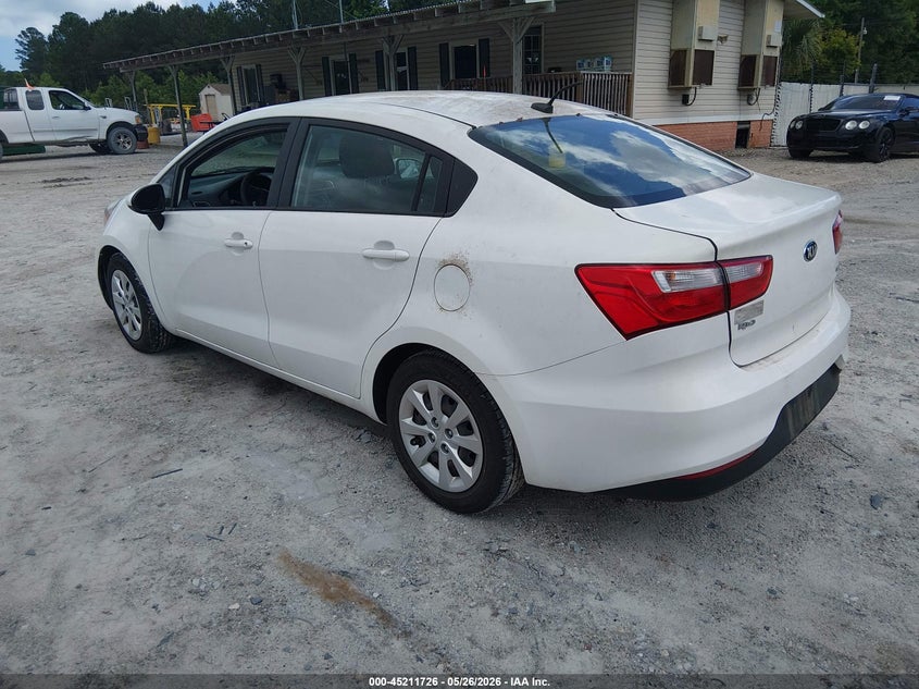 Vin: knadm4a39h6006567, lot: 45709467, kia rio lx 20173