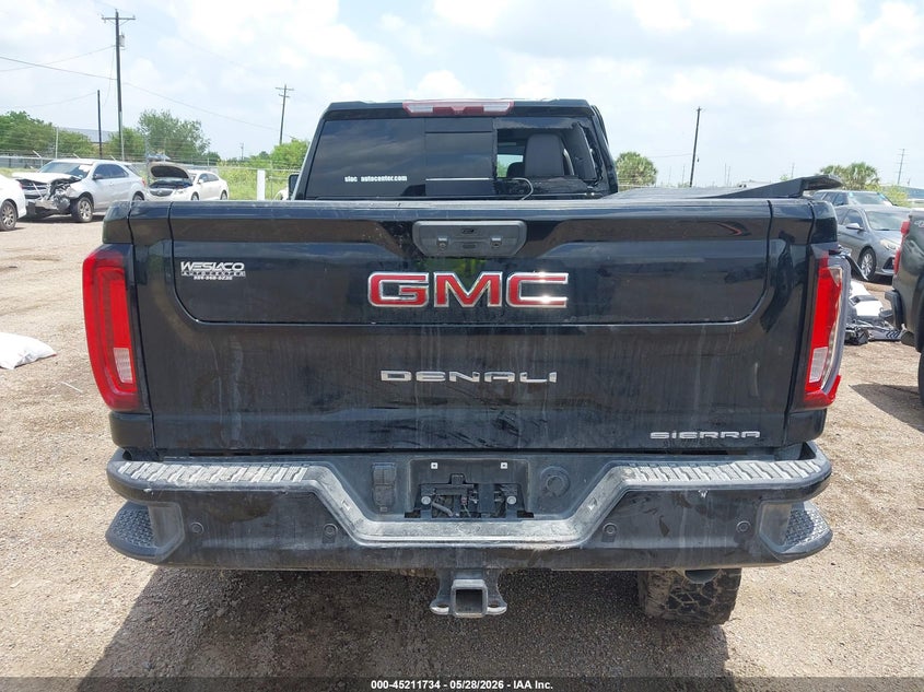 2021 Gmc SIERRA 2500Hd 4Wd Standard Bed Denali black Lot 111045211734 Vin 1GT49REY4MF320077