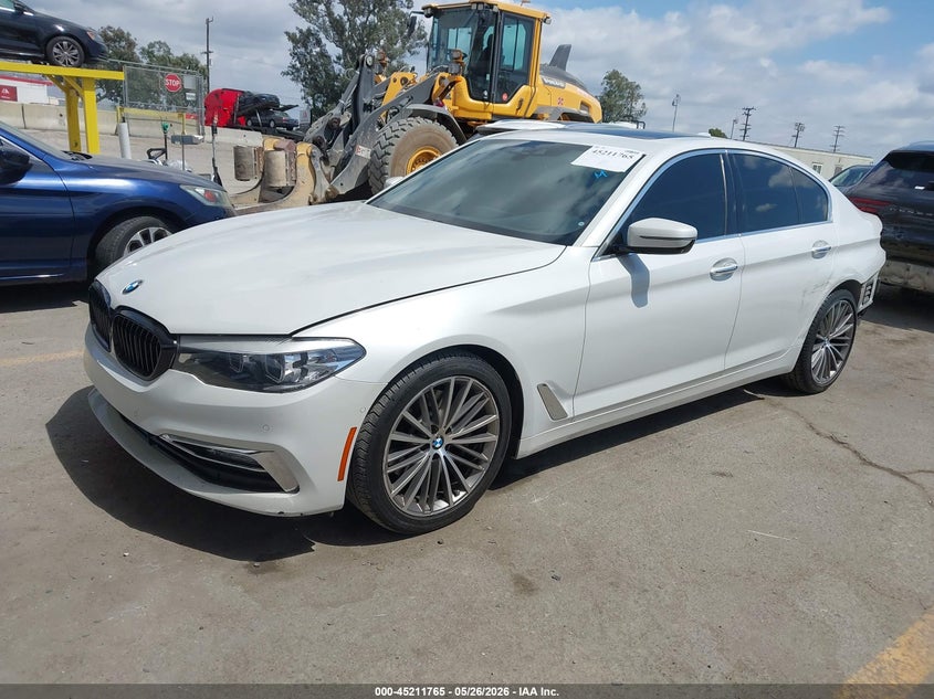 Vin: wbaja5c33hg896203, lot: 45709506, bmw 530i 20172