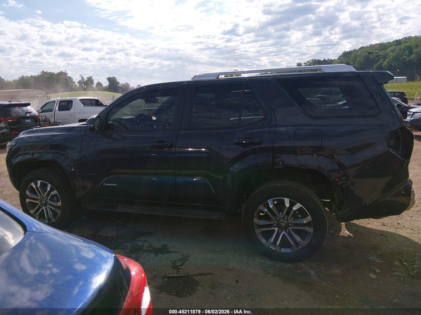 2025 Toyota 4Runner Limited VIN: JTEVA5BR9S5040686 Lot: 45211879