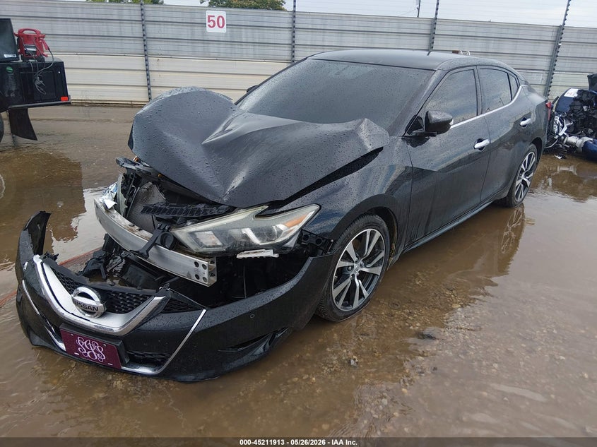 Vin: 1n4aa6ap4gc392981, lot: 45709654, nissan maxima 3.5 sv 20162