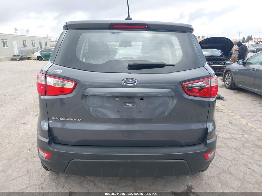 VIN MAJ3S2FEXMC407565 2021 FORD ECOSPORT S