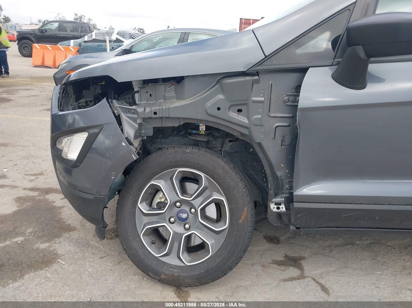 VIN MAJ3S2FEXMC407565 2021 FORD ECOSPORT S