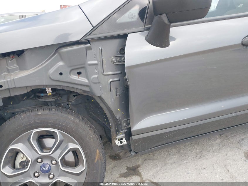 VIN MAJ3S2FEXMC407565 2021 FORD ECOSPORT S