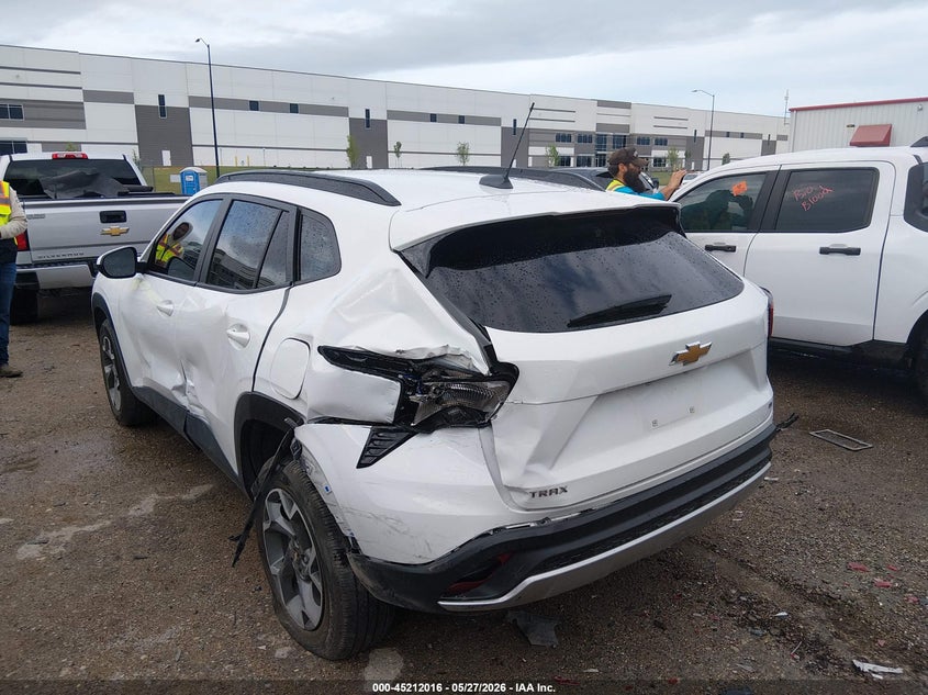 VIN KL77LHEP0SC160095 2025 CHEVROLET TRAX FWD LT