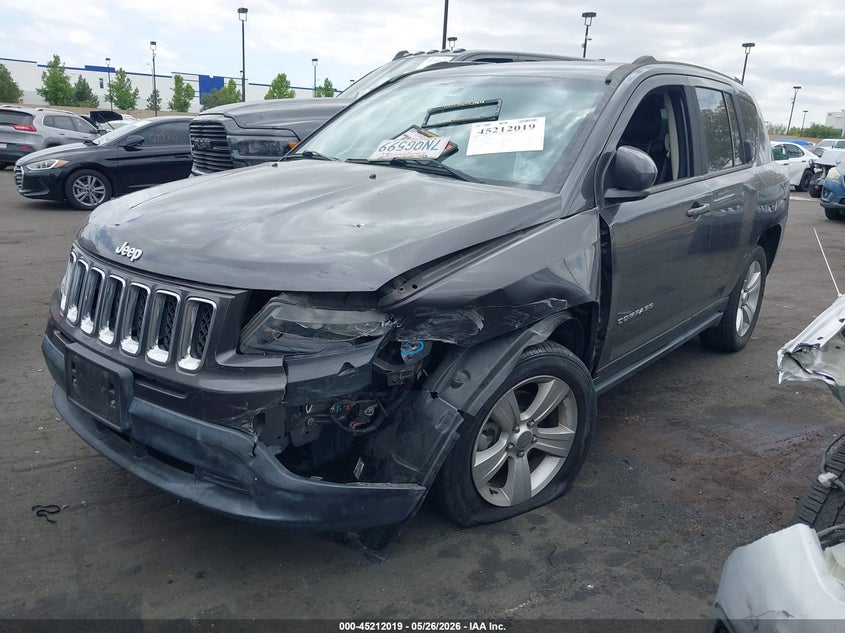 Vin: 1c4njcea5fd402409, lot: 45709760, jeep compass high altitude edition 20152