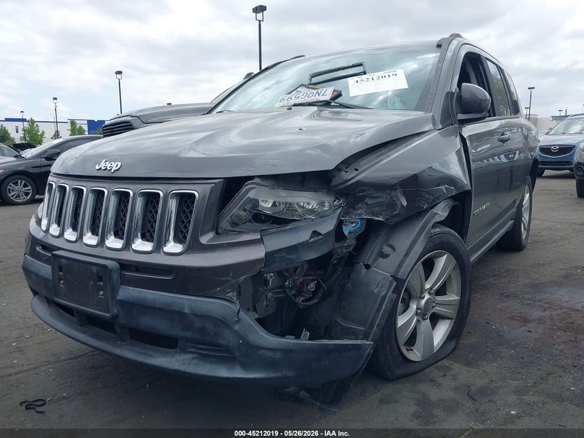 2015 JEEP COMPASS SPORT UTILITY VEHICLE 2.0L I-4 DOHC, VVT, 158HP
