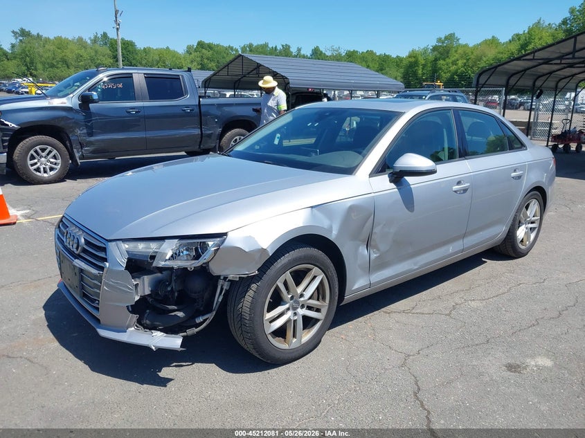 Vin: wauanaf49hn061820, lot: 45709822, audi a4 2.0t premium 20172