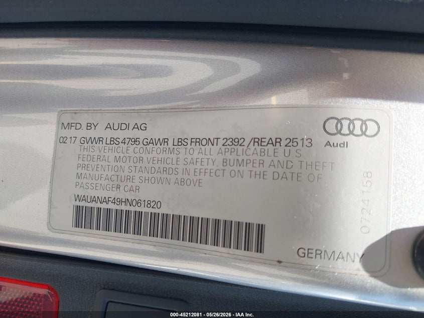 AtlanticExpress - Audi A4