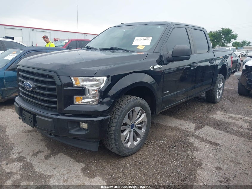 Vin: 1ftew1ep4hke49259, lot: 45709829, ford f-150 xl 20172