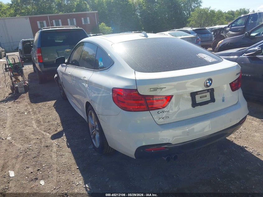 Vin: wba8z5c51gg500874, lot: 45709847, bmw 328i gran turismo xdrive 20163