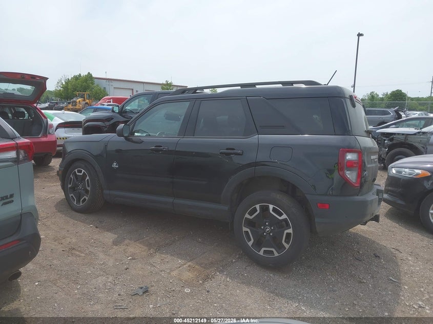 2022 Ford Bronco Sport Outer Banks VIN: 3FMCR9C63NRD17846 Lot: 45212149