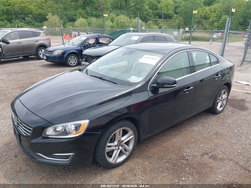 Vin: yv1612tk0f1361192, lot: 45709898, volvo s60 t5 premier 20152