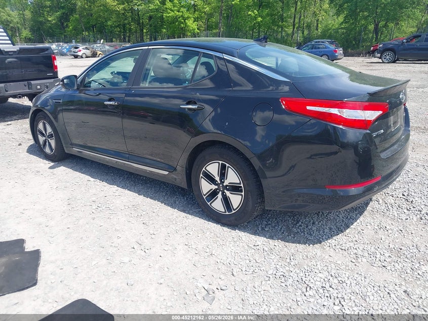 Vin: knagm4ad7c5014073, lot: 45709903, kia optima hybrid ex 20123