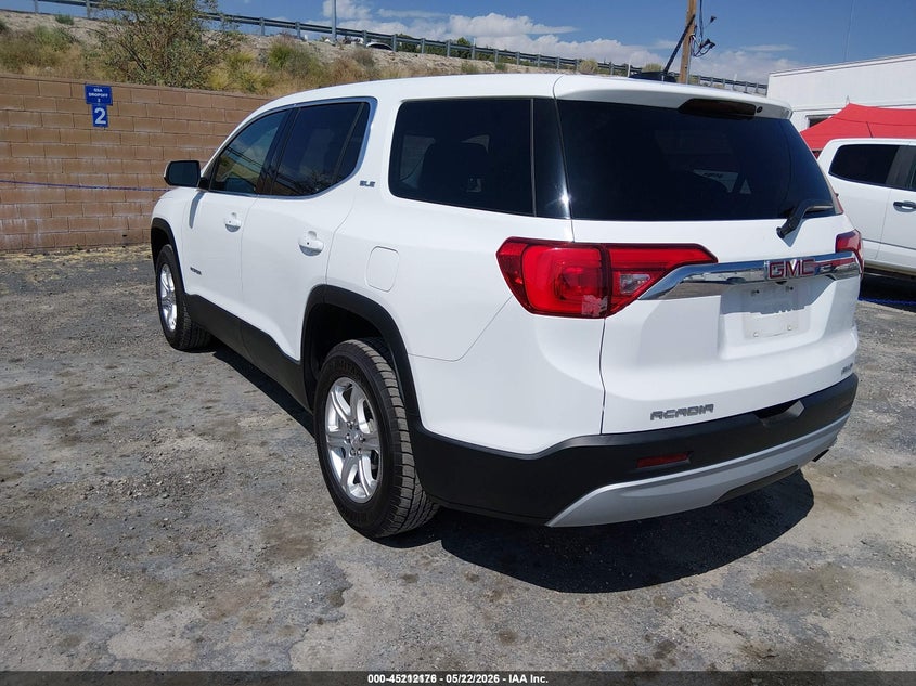 Vin: 1gkknrla3kz279000, lot: 45709917, gmc acadia sle-1 20193