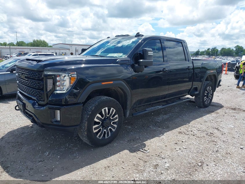 2021 Gmc Sierra 2500Hd 4Wd Standard Bed Denali black Lot 111045212199 Vin 1GT49REY0MF271413