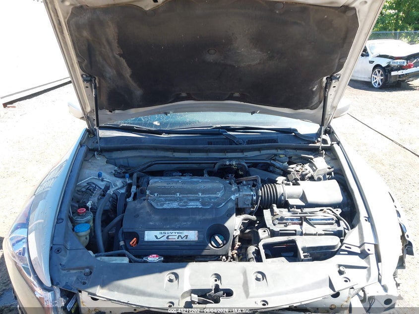 2012 Honda Accord 3.5 3.5 Ex-L silver Lot 111045212202 Vin 1HGCP3F84CA005368