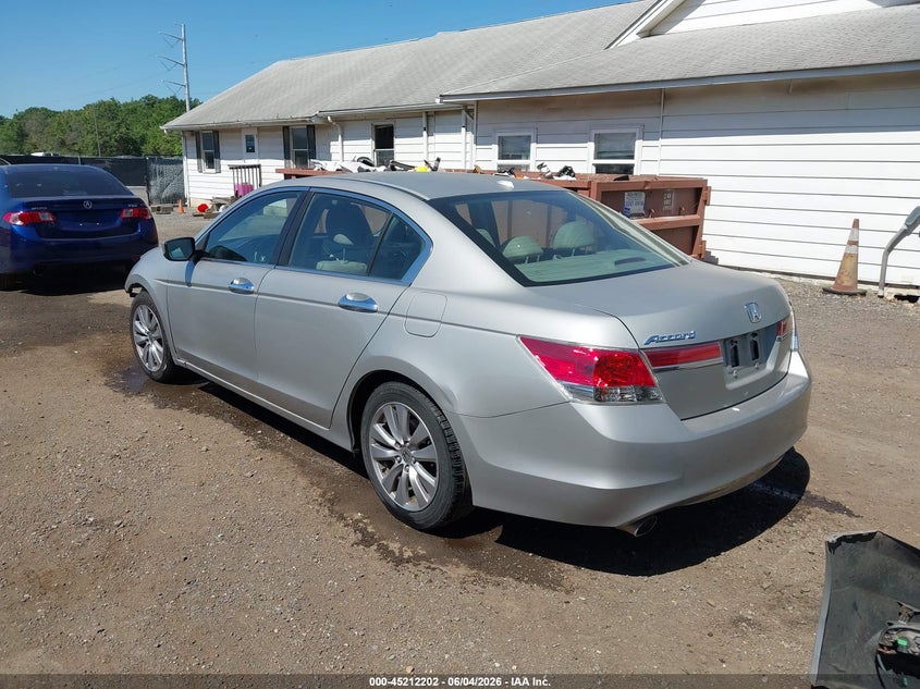 2012 Honda Accord 3.5 3.5 Ex-L silver Lot 111045212202 Vin 1HGCP3F84CA005368