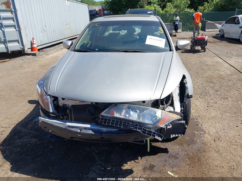 2012 Honda Accord 3.5 3.5 Ex-L silver Lot 111045212202 Vin 1HGCP3F84CA005368