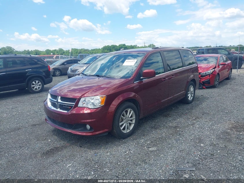 Vin: 2c4rdgcg4kr580343, lot: 45709954, dodge grand caravan sxt 20192