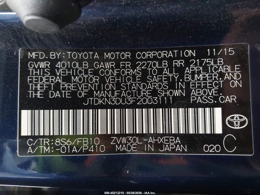 AtlanticExpress - Toyota Prius