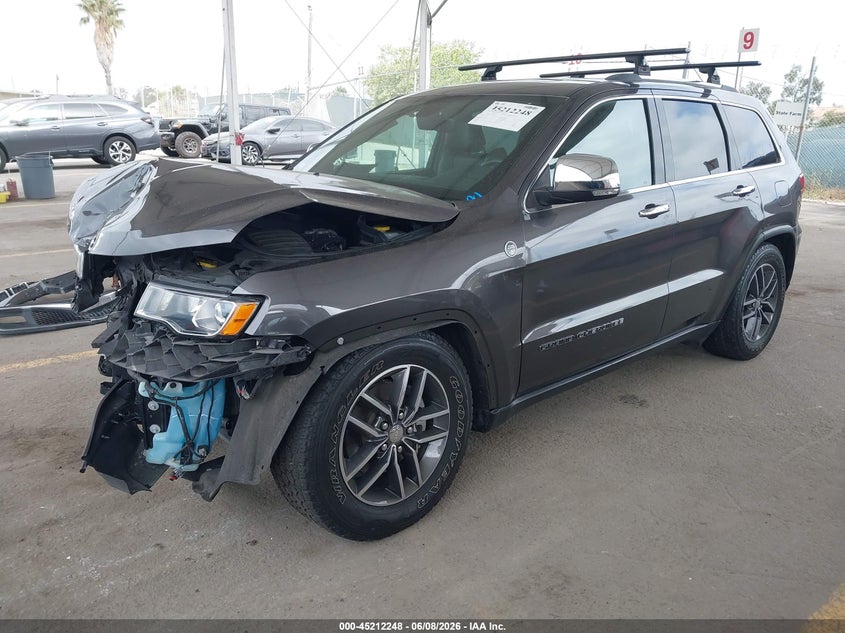 Vin: 1c4rjfbg7jc106513, lot: 45709989, jeep grand cherokee limited 4x4 20182