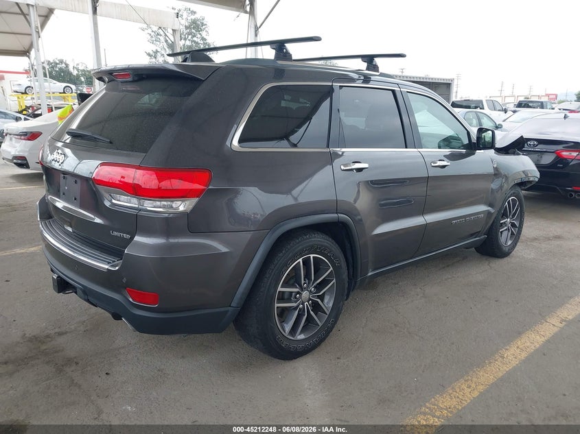 Vin: 1c4rjfbg7jc106513, lot: 45709989, jeep grand cherokee limited 4x4 20184