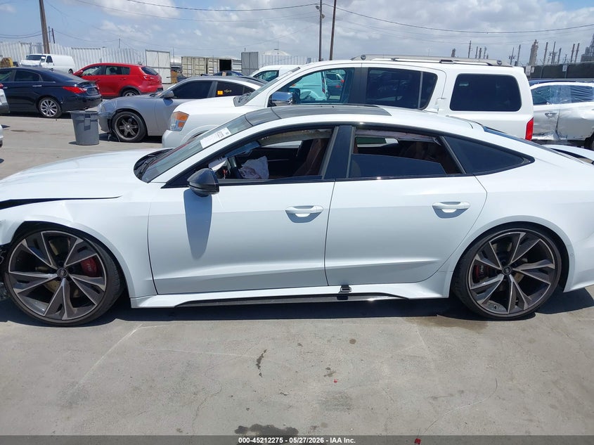 2022 Audi Rs 7 Sportback Tfsi Quattro Tiptronic VIN: WUAPCBF23NN902486 Lot: 45212275