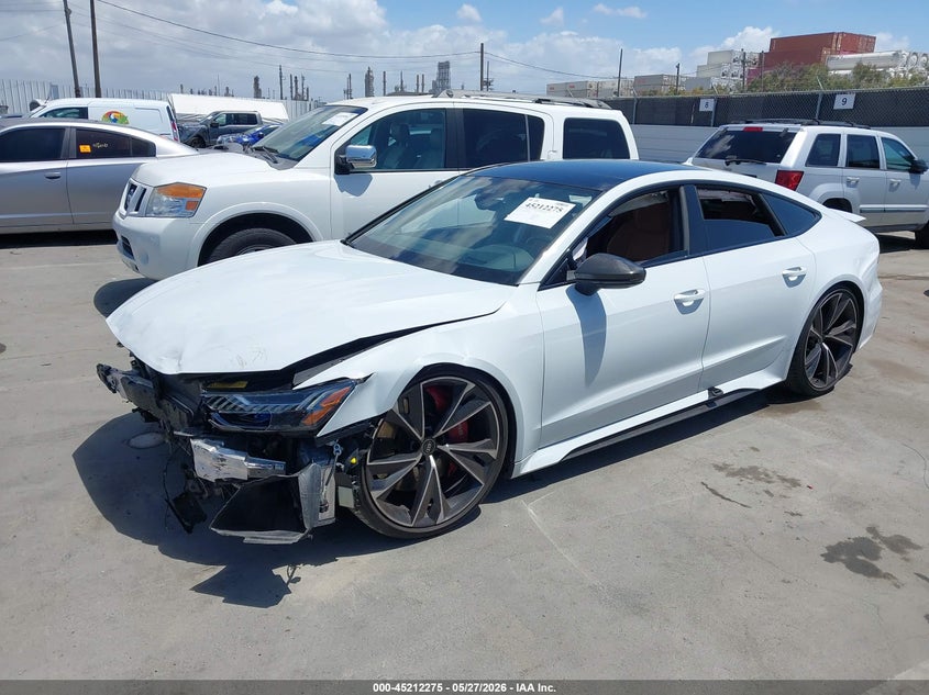 Vin: wuapcbf23nn902486, lot: 45710016, audi rs 7 sportback tfsi quattro tiptronic 20222