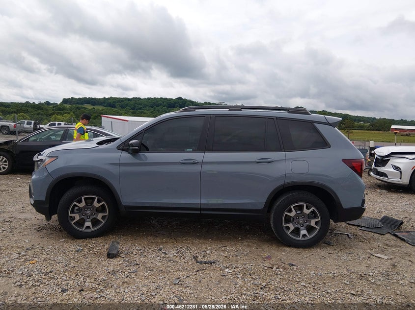 2023 Honda Passport Awd Trailsport VIN: 5FNYF8H66PB009645 Lot: 45212281