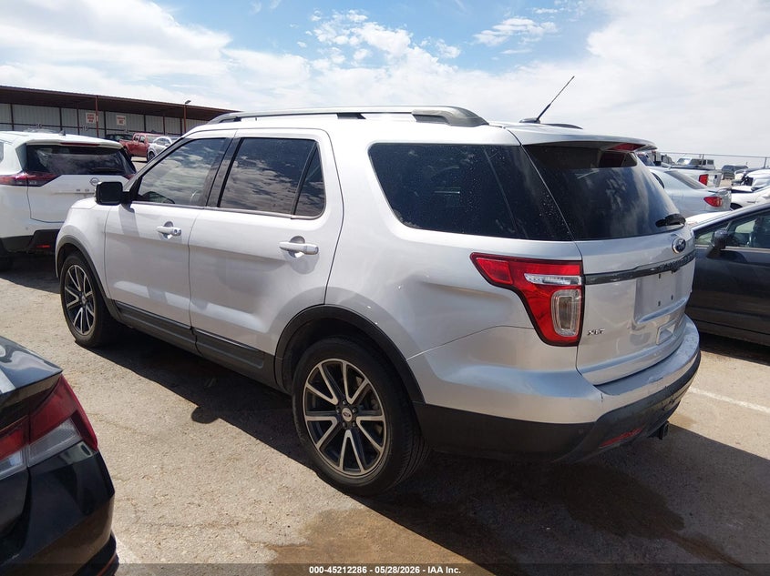 Vin: 1fm5k7d89fga13821, lot: 45710027, ford explorer xlt 20153