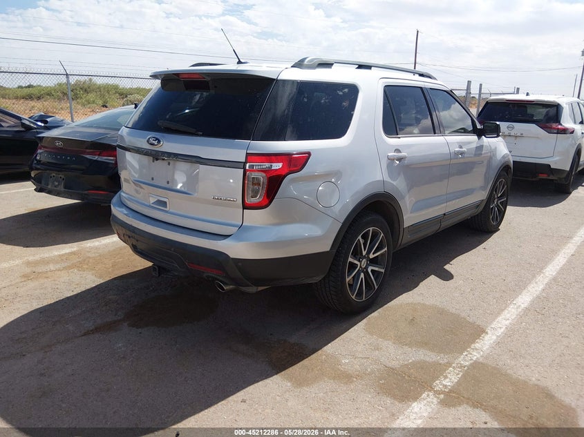 Vin: 1fm5k7d89fga13821, lot: 45710027, ford explorer xlt 20154