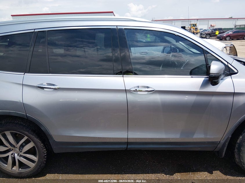 2016 Honda Pilot Touring VIN: 5FNYF6H91GB123938 Lot: 45212296