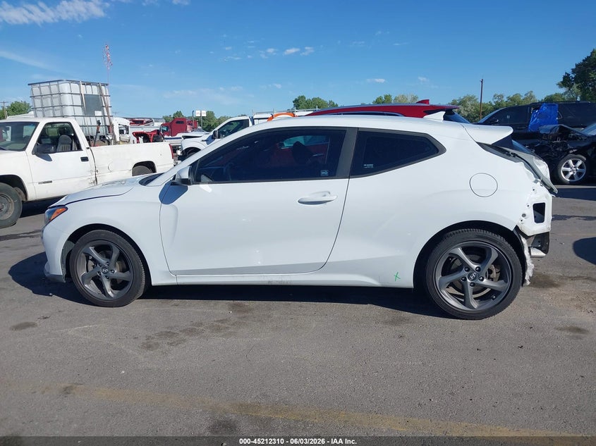 2019 Hyundai Veloster 2.0 VIN: KMHTG6AF9KU018535 Lot: 45212310