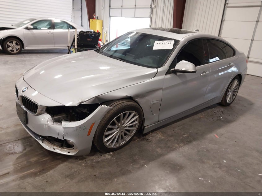 Vin: wba4j3c59jbl04504, lot: 45710085, bmw 430i gran coupe xdrive 20182