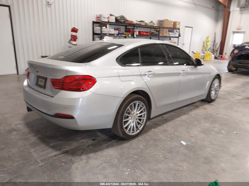 Vin: wba4j3c59jbl04504, lot: 45710085, bmw 430i gran coupe xdrive 20184