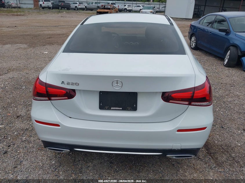 2020 Mercedes-Benz A 220 VIN: WDD3G4EB6LW042321 Lot: 45212350